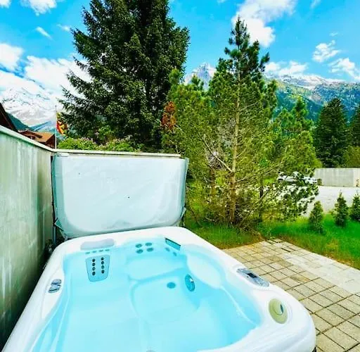 Amazing Modern & Great Equipped Jacuzzi Kandersteg